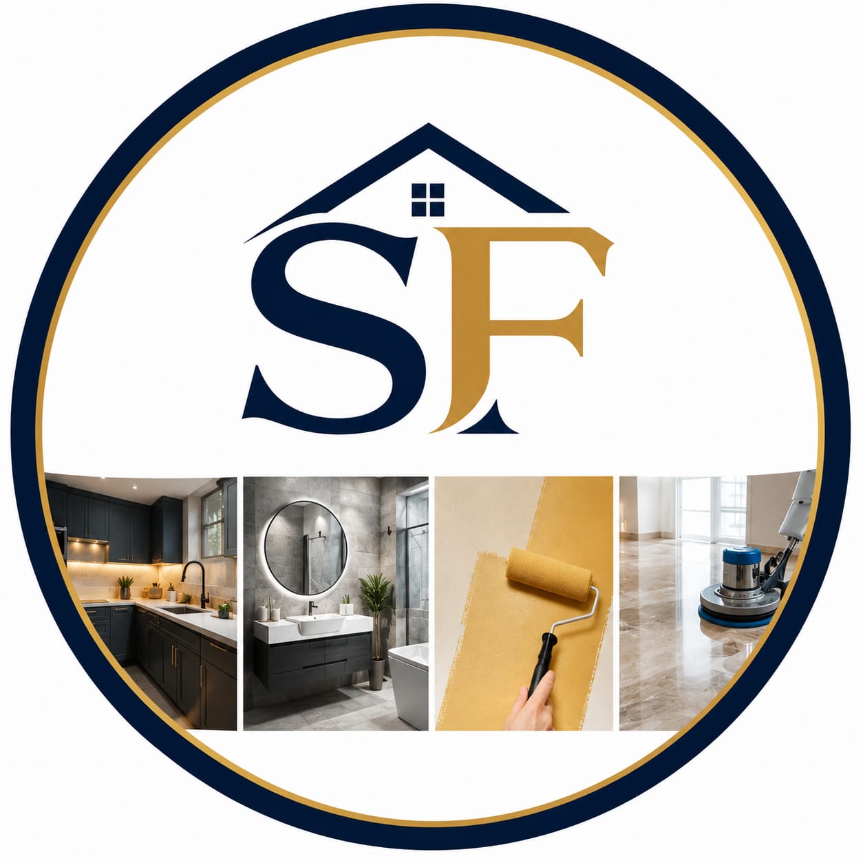 SF Renovation and Construction site logo and site icon – Renovation Contractor Singapore
